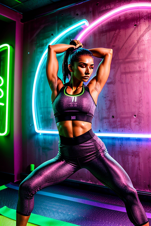 aesthetic gym photography